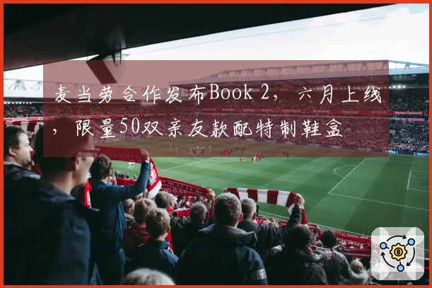 麦当劳合作发布Book 2，六月上线，限量50双亲友款配特制鞋盒